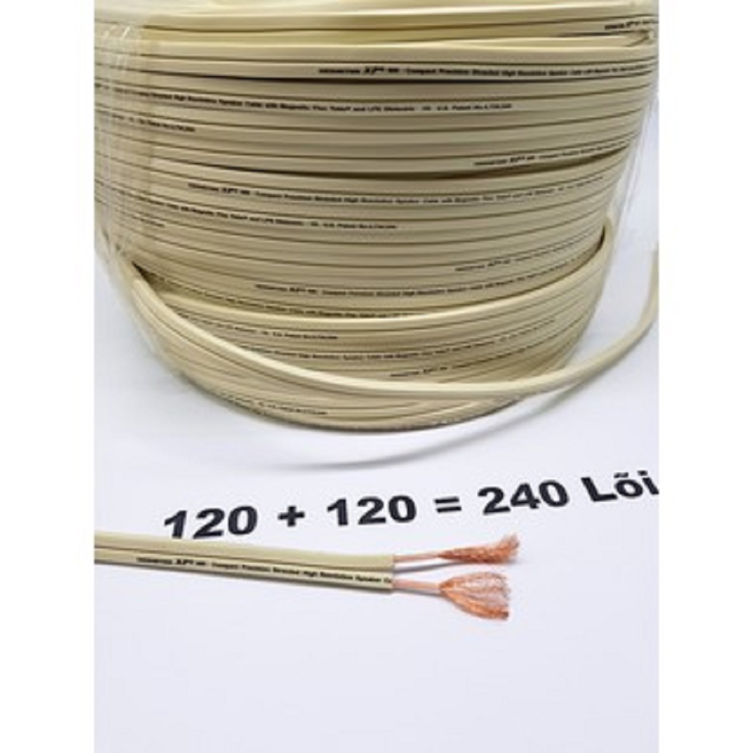 Dây loa Monster XP 240 lõi (2 *1.5mm) đồng nguyên chất, Dây loa chất lượng cao, mềm dẻo, chống nước - bamboo audio