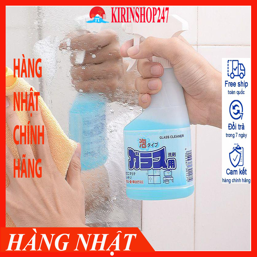 Nước xịt vệ sinh kính 300ml Rocket Hàng Nội Địa Nhật