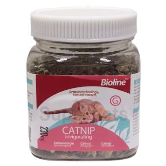 Catnip cho mèo Bioline cao cấp ít vụn hũ 230ml