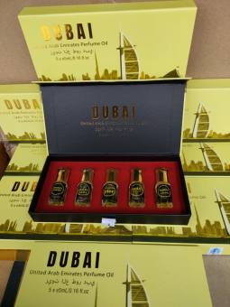 Nước hoa tinh dầu cao cấp Dubai cao cấp set 5 chai