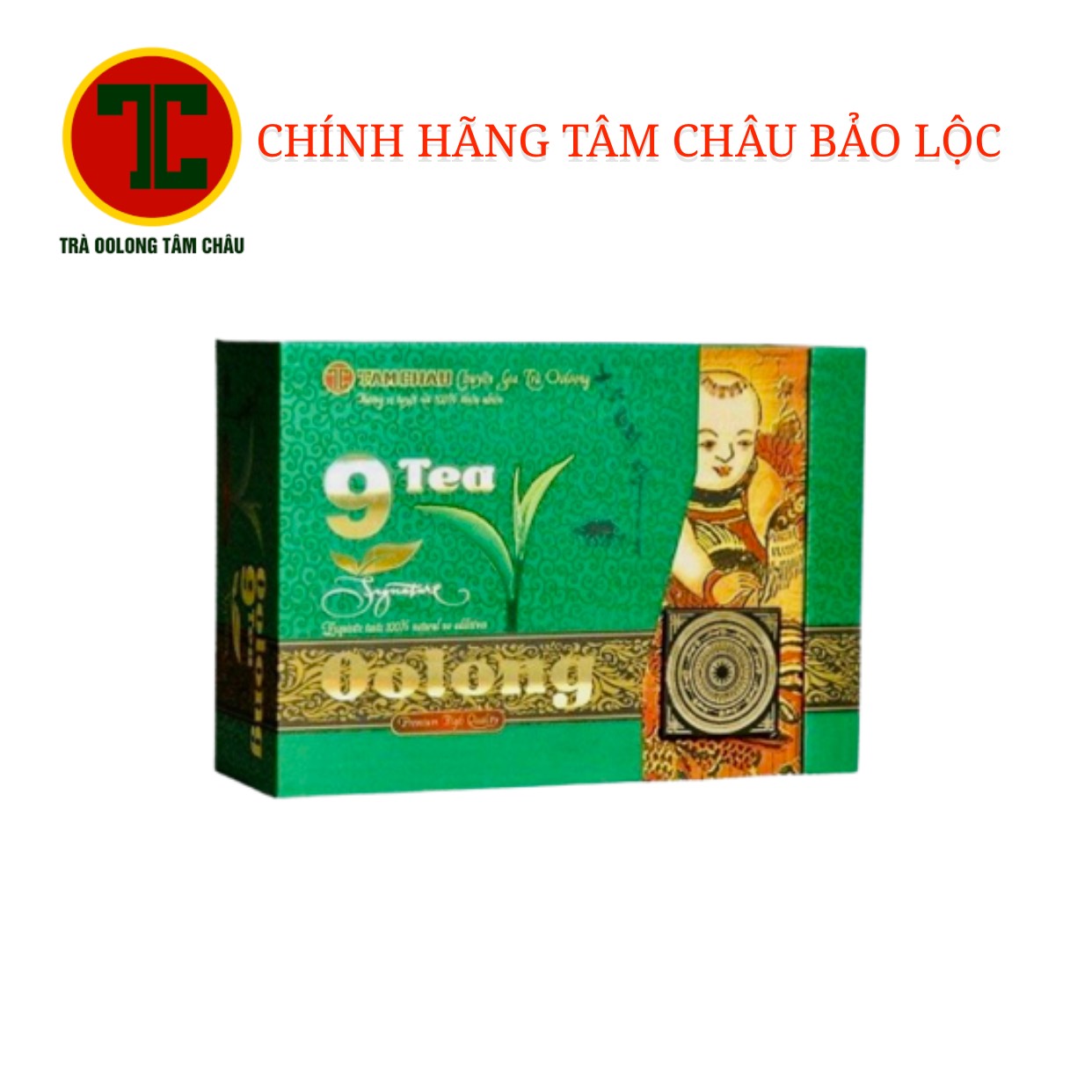 Trà oolong tâm châu 9 tea chính hãng tâm châu
