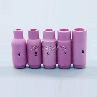 Sứ tig số 4,5,6,7,8 - Hộp 10 cái chụp sứ súng hàn tig WP (WP17/18/26)