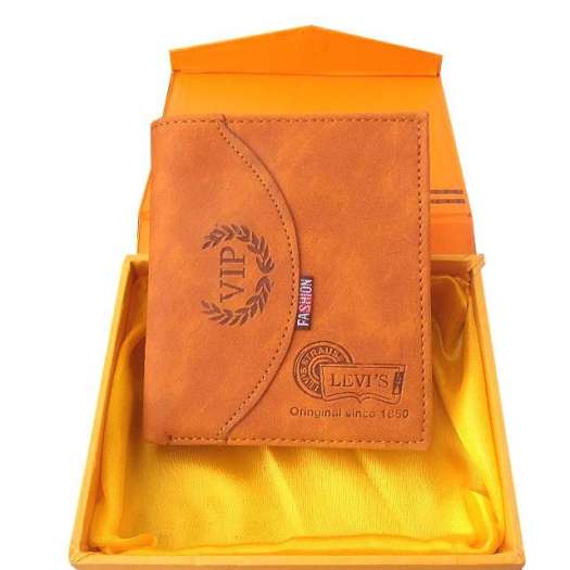 Ví nam, bóp da nam Trẻ Trung - Năng Động, 3 ngăn chính đựng tiền và nhiều nhiều ngăn nhỏ đựng giấy tờ ( Mẫu VNLEVIS 1 )