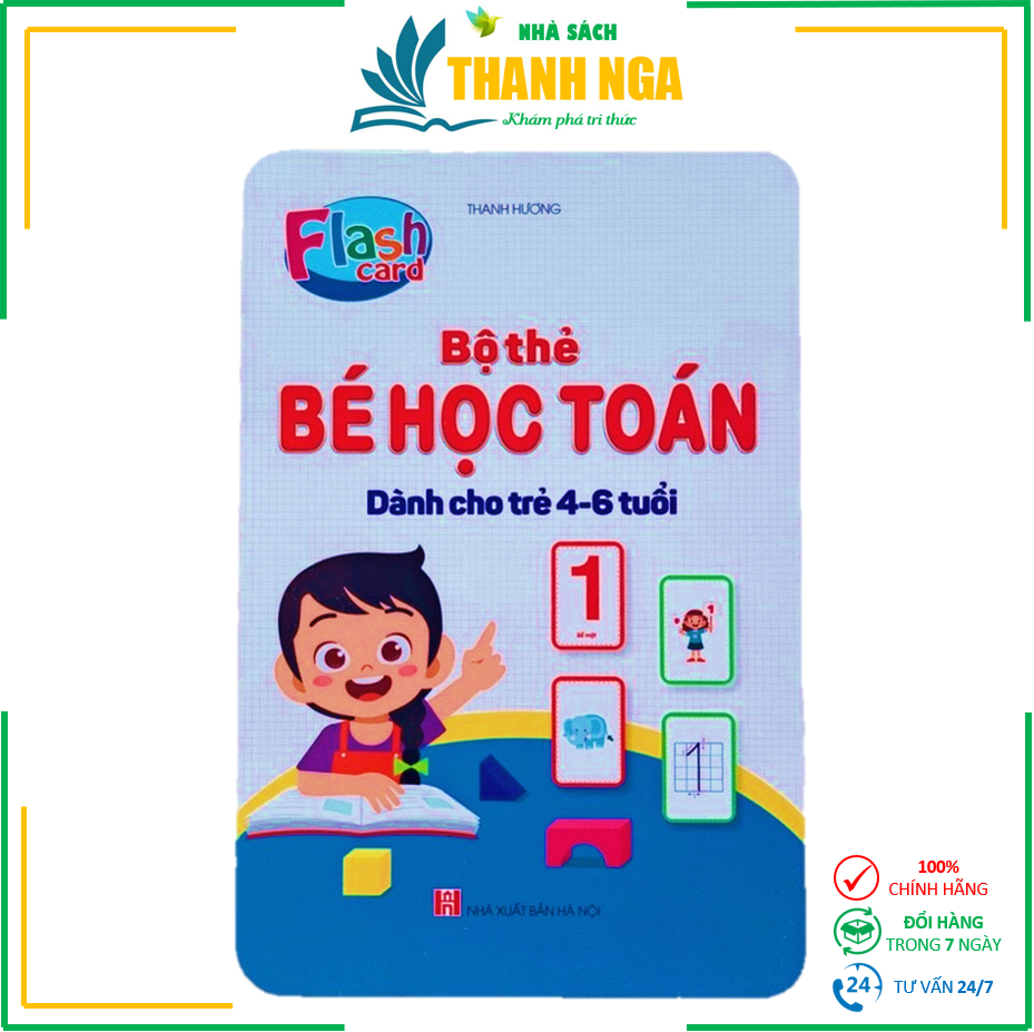 Bộ thẻ bé học toán