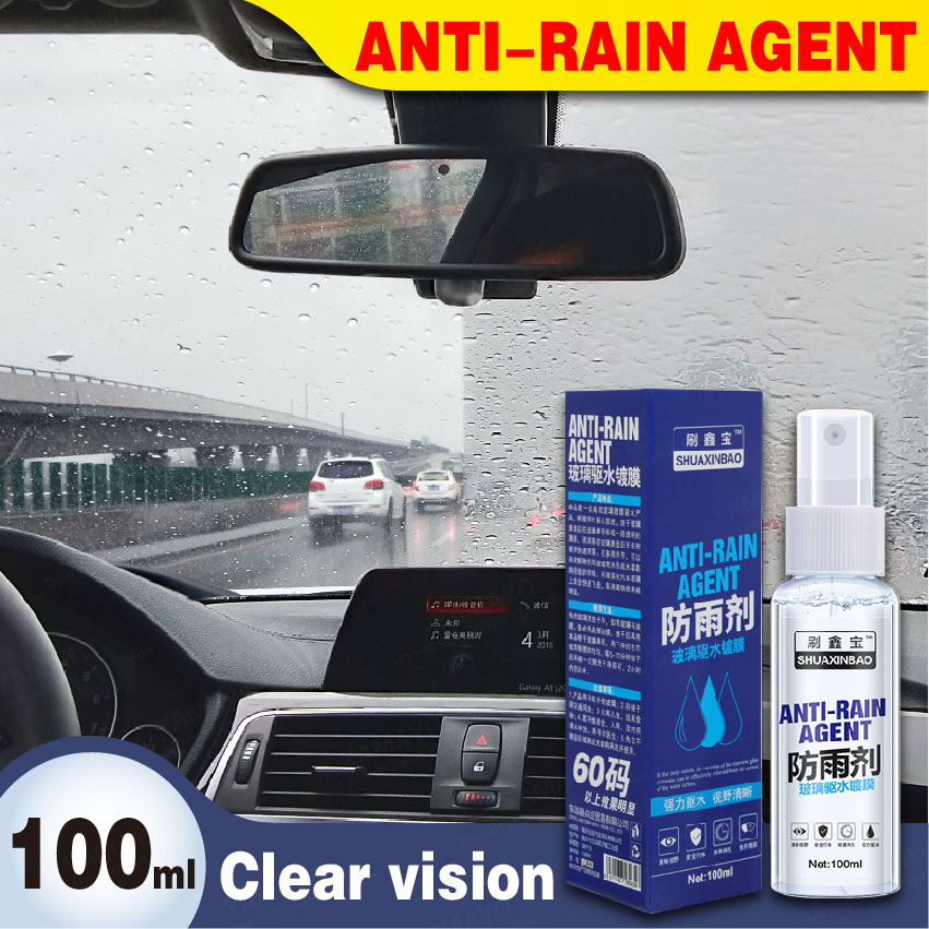 Car Glass Waterproof Spray Windshield Rain Repellent Anti-fog Coating Auto  Rain Agent Hgkj S2 Hydrophobic Mirror Car Accessories