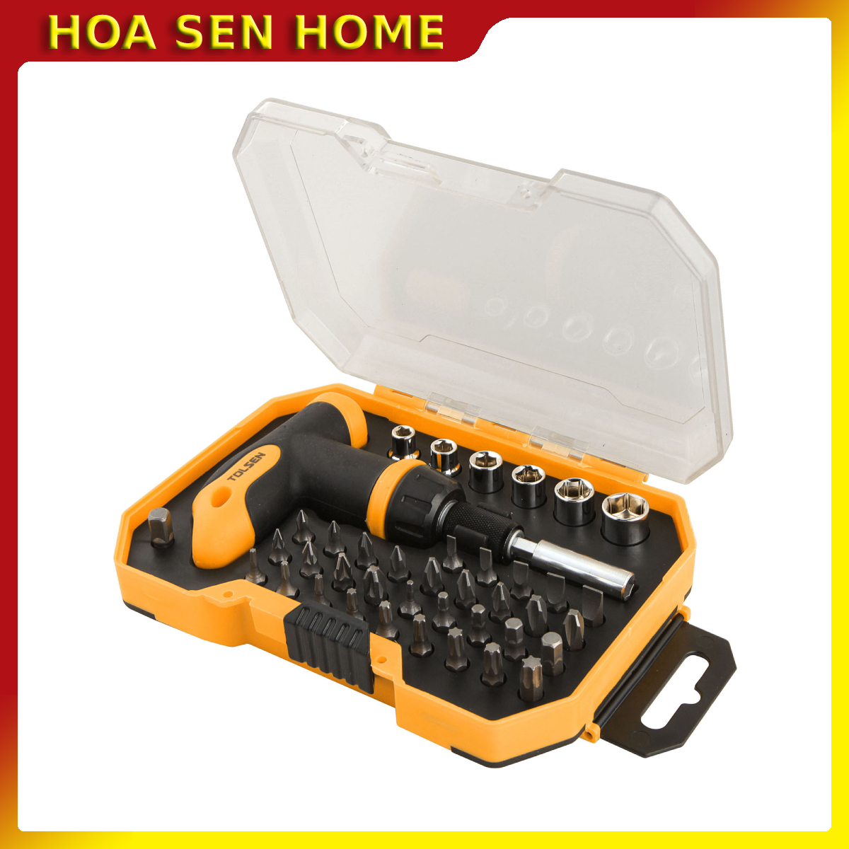 Bộ vít típ 41 món tolsen 20036