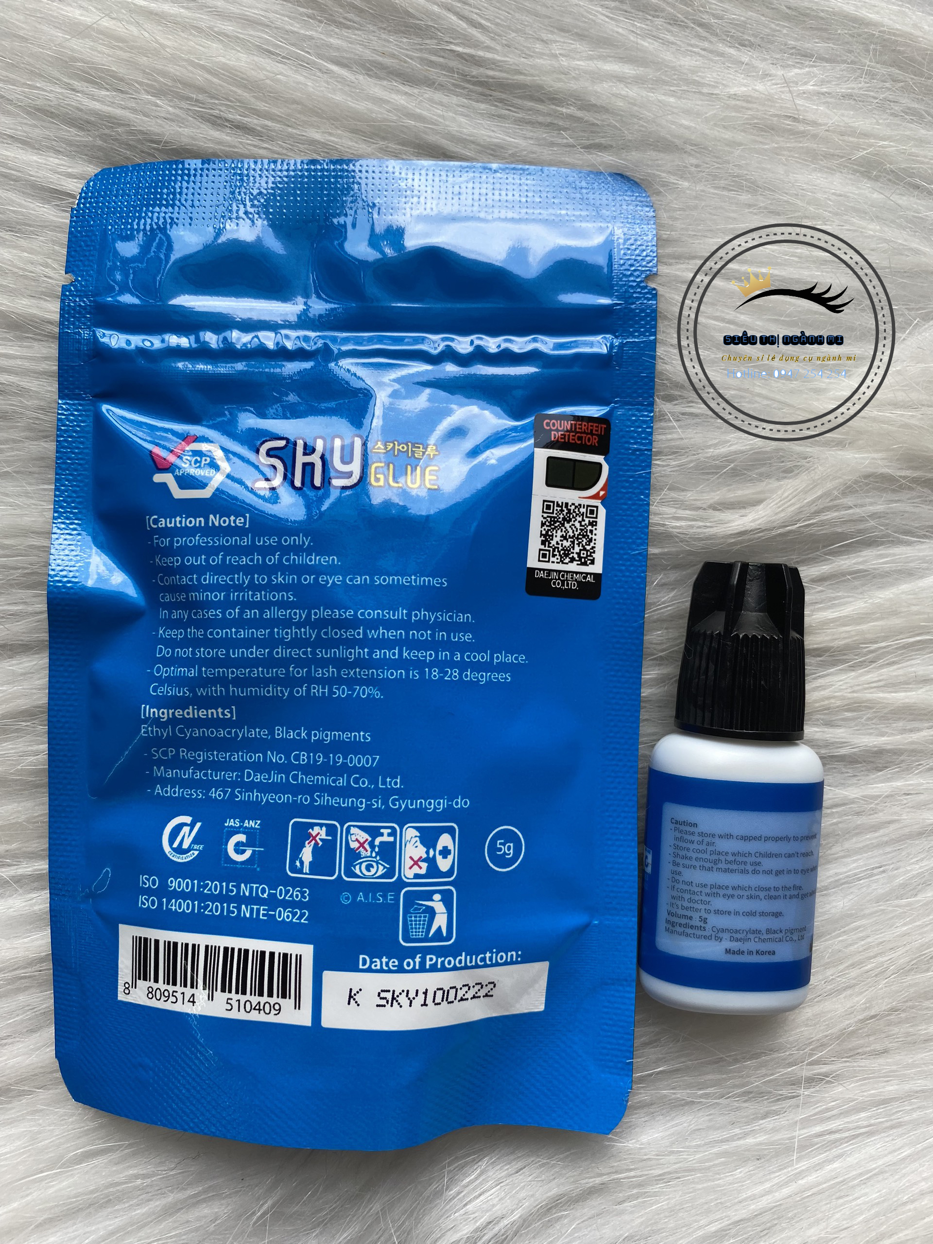 Keo nối mi Sky S+_keo nối mi