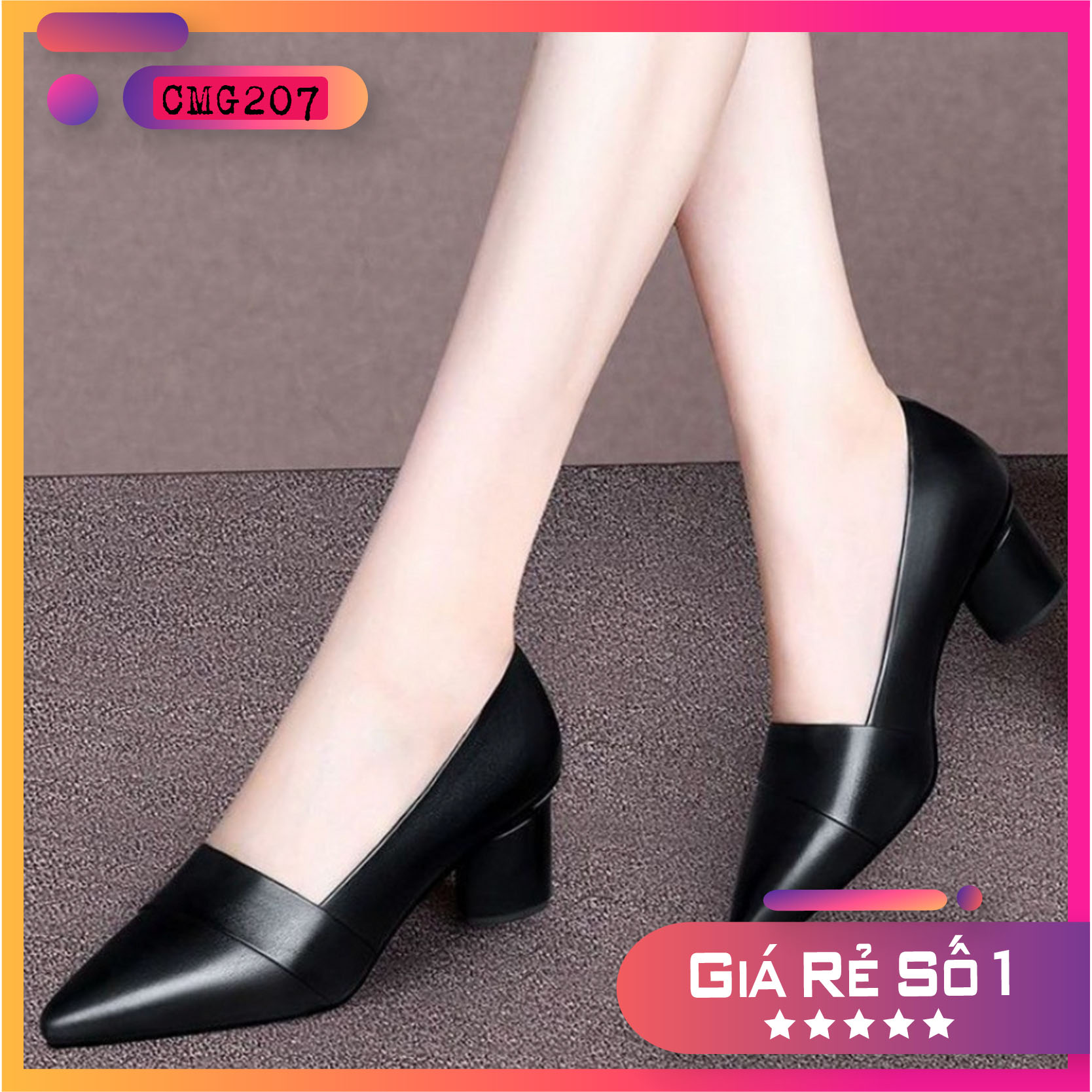 Xả hết kho - giá siêu sale giày cao gót hàn quốc tôn dáng siêu đẹp cmg207