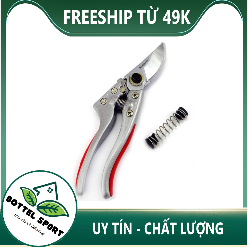 Kéo cắt cành cây sada-210 nhật bản - kéo sada cao cấp - kiềm bấm cành cây - kéo tỉa cây cảnh