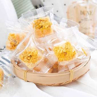 Viên Trà Hoa Cúc Đường Phèn Thảo Mộc - Trà Hoa Natural