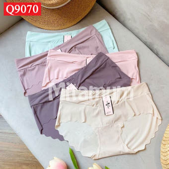 Quần lót bà bầu chất su đúc tăm lượn sóng đồ lót chip bà bầu Q9070