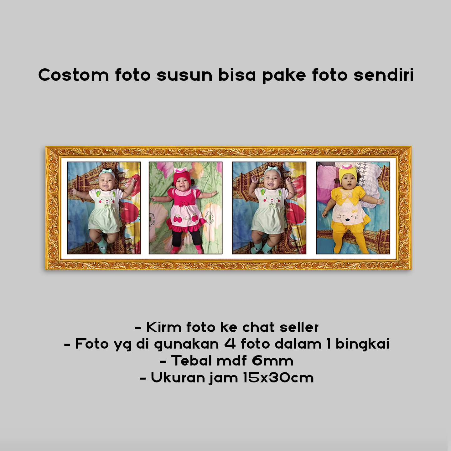 PROMO CETAK FOTO DAN BINGKAI SUSUN BISA PAKE FOTO SENDIRI