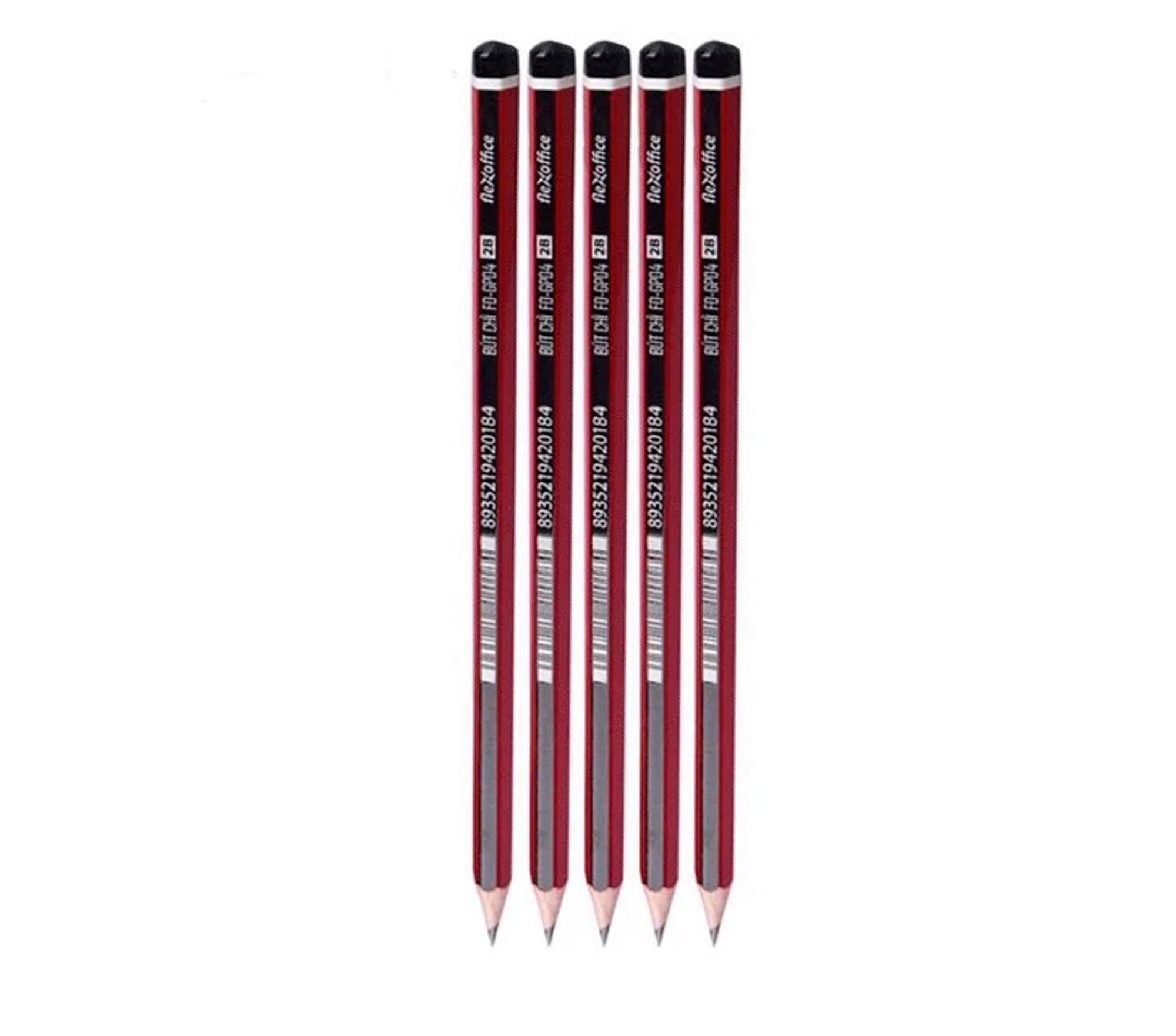 Bút chì gỗ 2b flexoffice fo-gp04 hộp 12 cây wmart