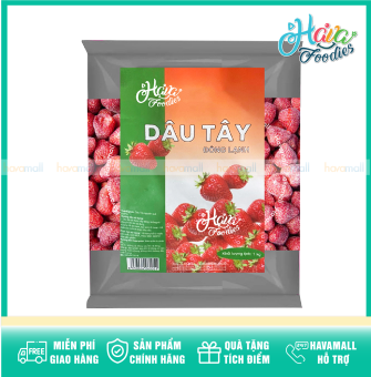 Trái Dâu Tây Đông Lạnh Havafood 1kg – Frozen Strawberries