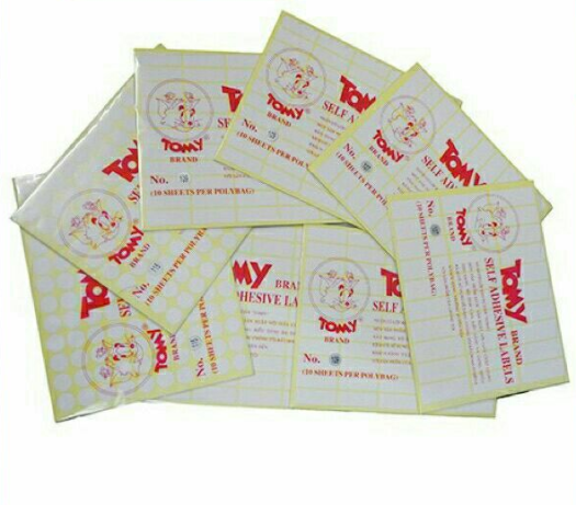 Nhãn Decal - Nhãn Dán Tommy Từ Mã 99 - 124 ( 1 xấp )
