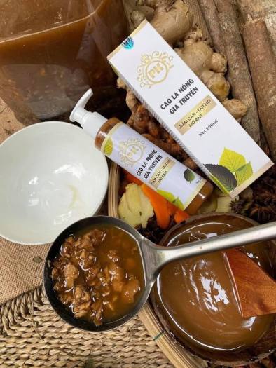 Tan Mỡ Bụng Giảm Mỡ Bụng Cao Lá Nóng Gia Truyền Tặng kèm Mủ ủ nóng