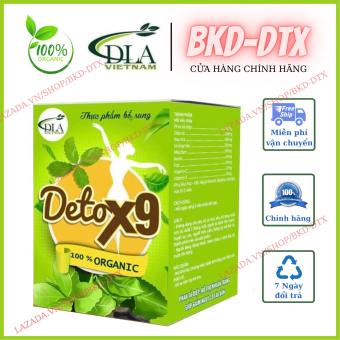 Detox Tea X9 Detox9 Mẫu Mới 25v - hỗ trợ giảm cân giữ dáng hiệu quả, đẹp da, thanh lọc cơ thể