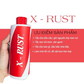 Bình xịt XRUST tẩy rửa nhà bếp đa năng đánh bay vết bẩn trên mọi bề mặt sản phẩm sáng bóng như mới -  nước tẩy rửa đa năng, bình xịt tẩy rửa rỉ sét