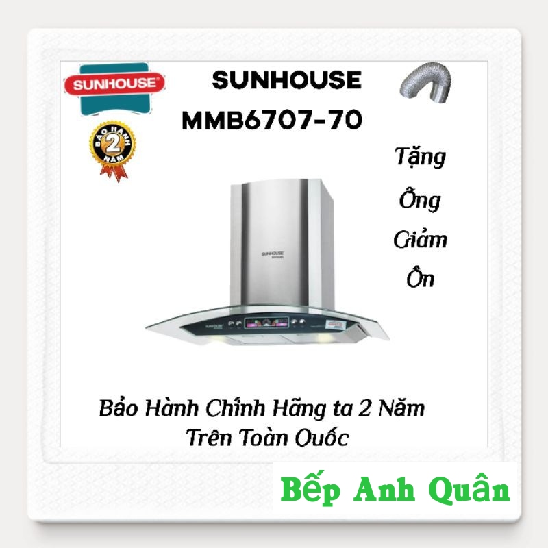 Máy Hút Mùi Kính Cong SUNHOUSE MAMA MMB6707-70