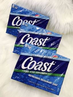 Lốc 8 cục xà bông Coast 8 Bar Soap