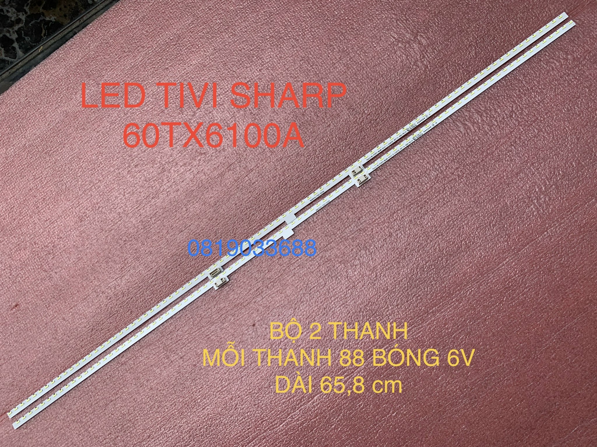 THANH LED TIVI SHARP 60TX6100 SHARP-60-US670-88+88-4014C-L R-11S4PX2