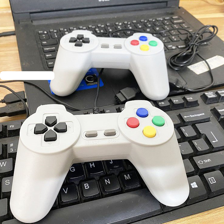 Tay điều khiển cho máy chơi Game 4 nút, hàng chuẩn ấn nút cực nhạy
