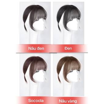 TÓC GIẢ MÁI 3D 😍FREESHIP😍LOẠI 2 kẹp dày đẹp- tóc sợi tơ