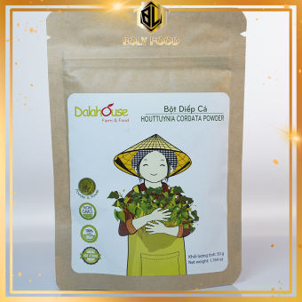 Bột rau diếp cá Dalahouse nguyên chất 50gr - Bolyfood