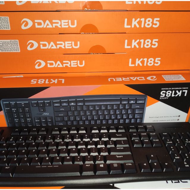 Bàn phím dareu lk185 full size usb black