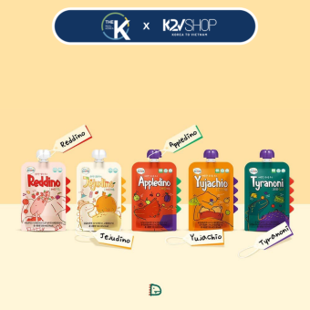 Nước Ép Trái Cây Hữu Cơ Sạch Cho Bé Dino Organic 100ml