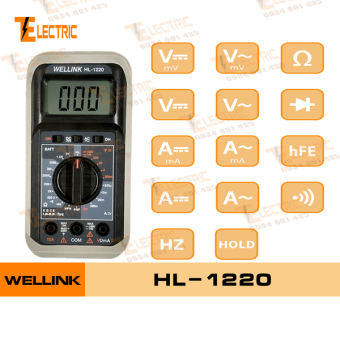 WELLINK HL-1220 ĐỒNG HỒ ĐO VẠN NĂNG ĐIỆN TỬ