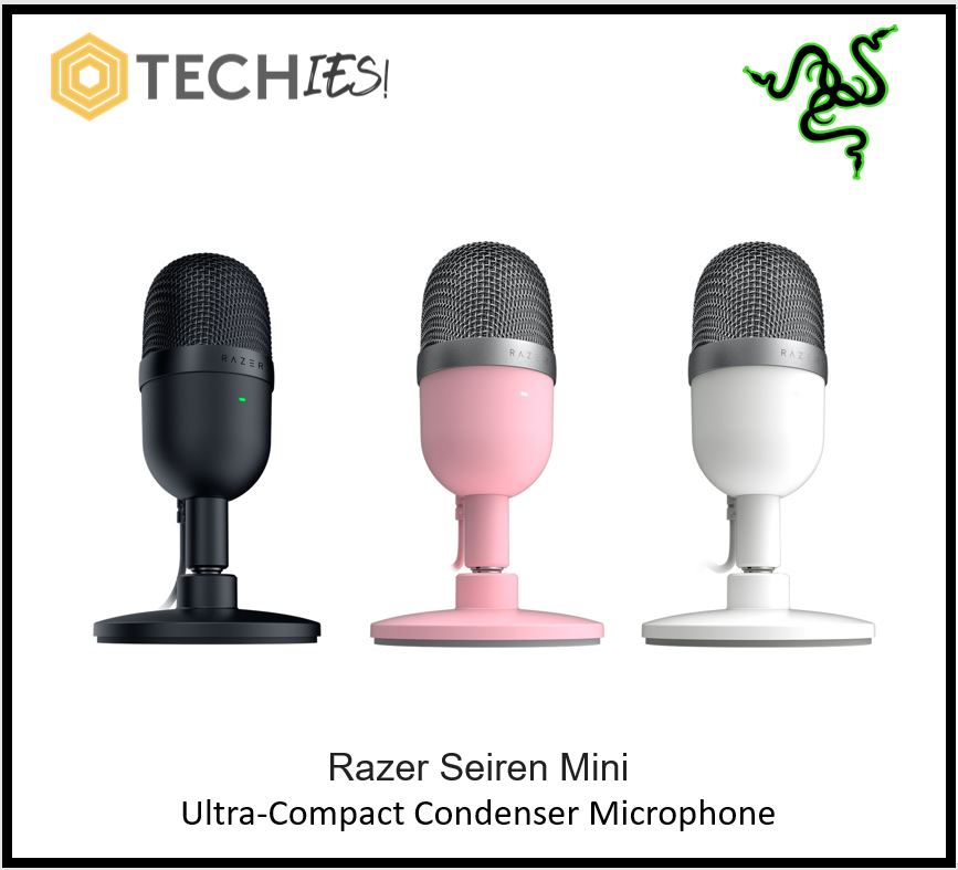 Razer Seiren Mini Condenser Microphone (Black) - Challenger Singapore