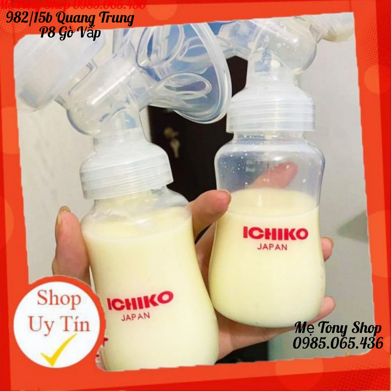 [ICHIKO Chính Hãng 100%] Bộ Phụ Kiện Máy Hút Sữa Điện Đôi IChiko Nhật Bản (Phiên Bản M1,M3,M5)