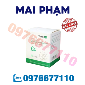 Canxi dạng bột hoà tan Thiên Sư - Bổ sung canxi dạng bột hòa tan