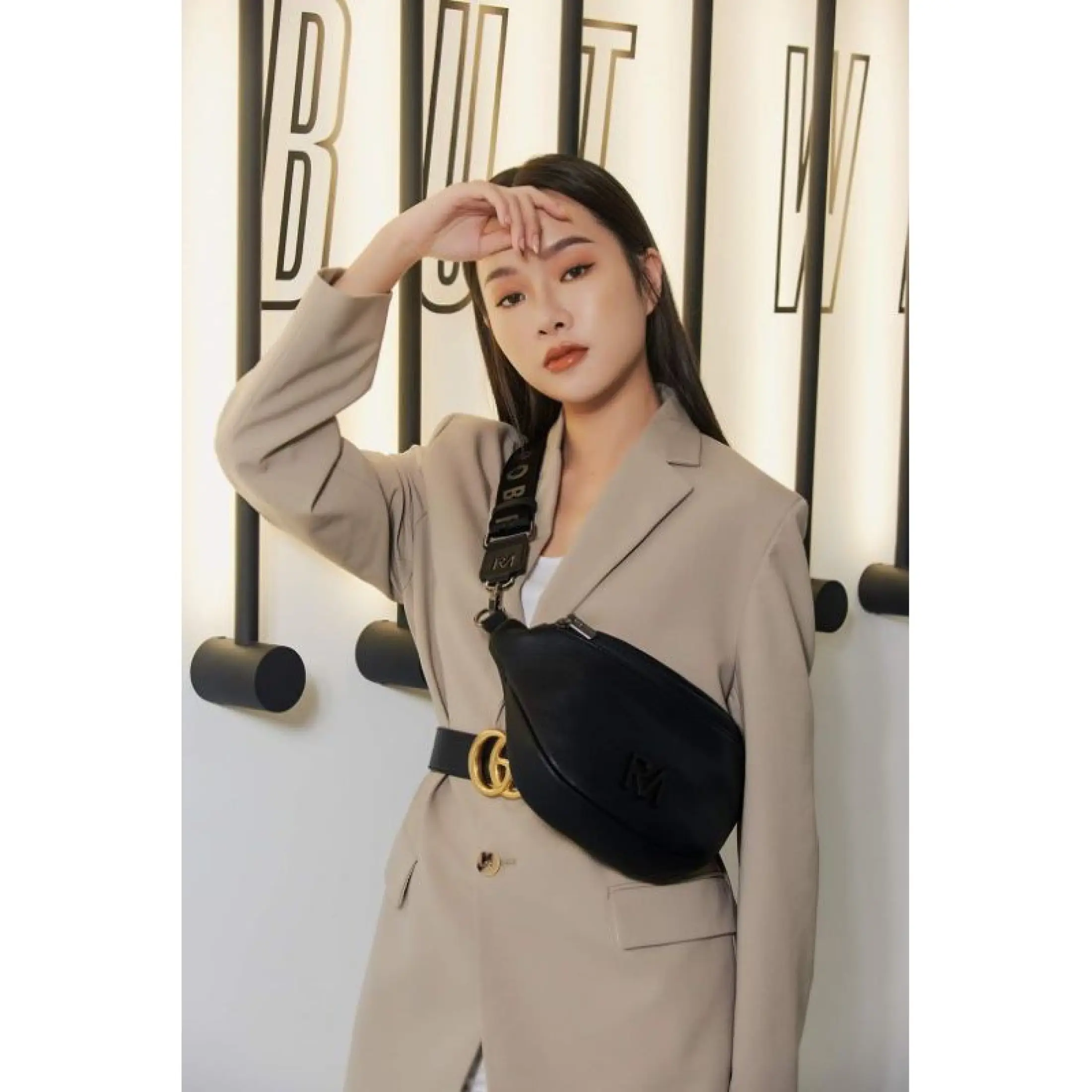 Ready Stock Robinmay Dream The Chest Bag Deluxe Edition M Black Lazada Singapore