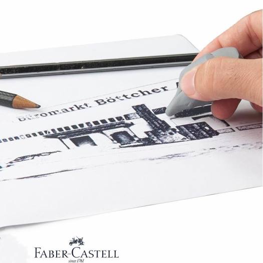 Gôm Tẩy Đất Sét FABER CASTELL 4 màu