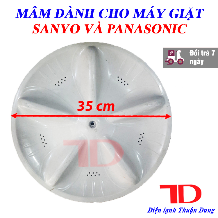 Mâm dùng thể thay thế máy giặt, mâm dành cho máy giặt Sanyo, máy giặt Panasonic_Điện Lạnh Thuận Dung