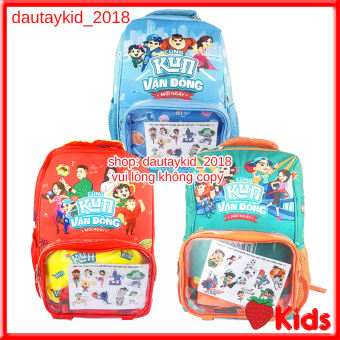 BALO KUN đa zi năng hỗ trợ chống gù 2 in 1 có túi thời trang trong suốt có thể tháo rời cho bé hàng khuyến mãi sữa kun