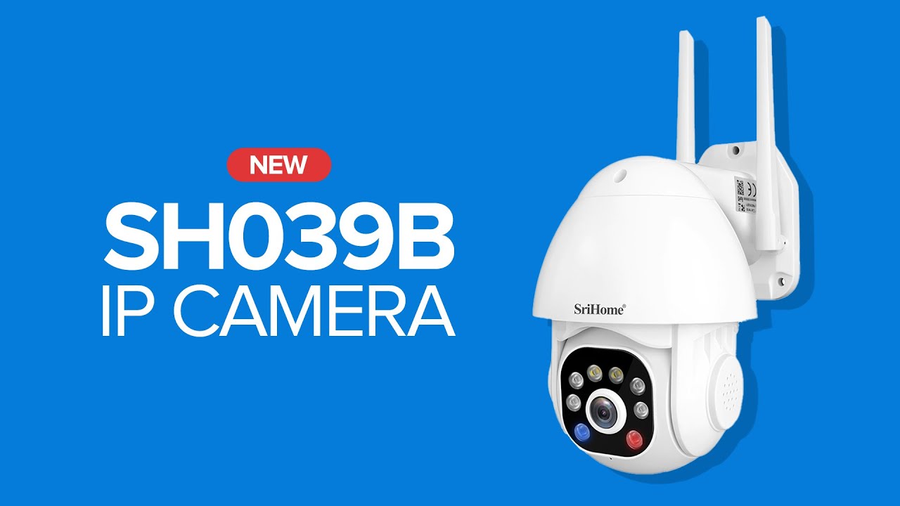 Srihome sh039b 3.0mp chống nước camera quan sát wifi ip nhà thông minh màu sắc nhìn xuyên đêm bảo vệ an ninh ptz giám sát videcam