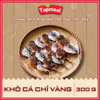 HCM - Khô cá chỉ vàng ( 300g) - Thích hợp với các món chiên, nướng,... - [Giao nhanh TPHCM]