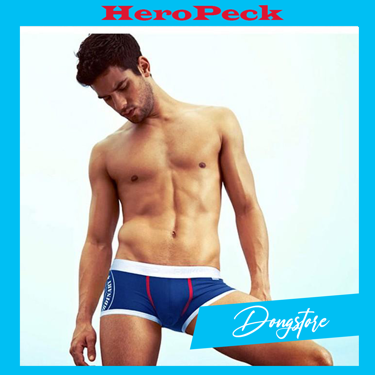 Quần Sịp Nam Pink Herpes - Quần Lót Nam Boxer Super Hero N928 - Chất Liệu Thun Cotton Thấm Hút Cực Tốt, Mềm Mịn Không Xù - Hàng Chính Hãng Dongstore