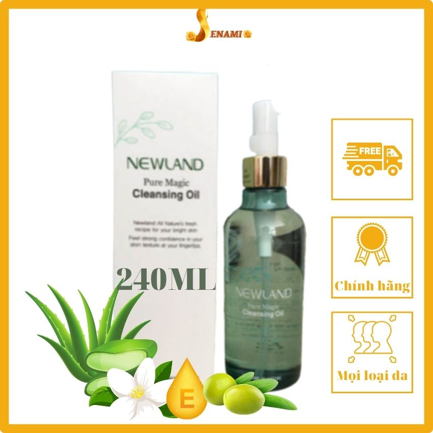 Dầu tẩy trang làm sạch sâu Pure Magic Cleansing Oil NewLand 240ml