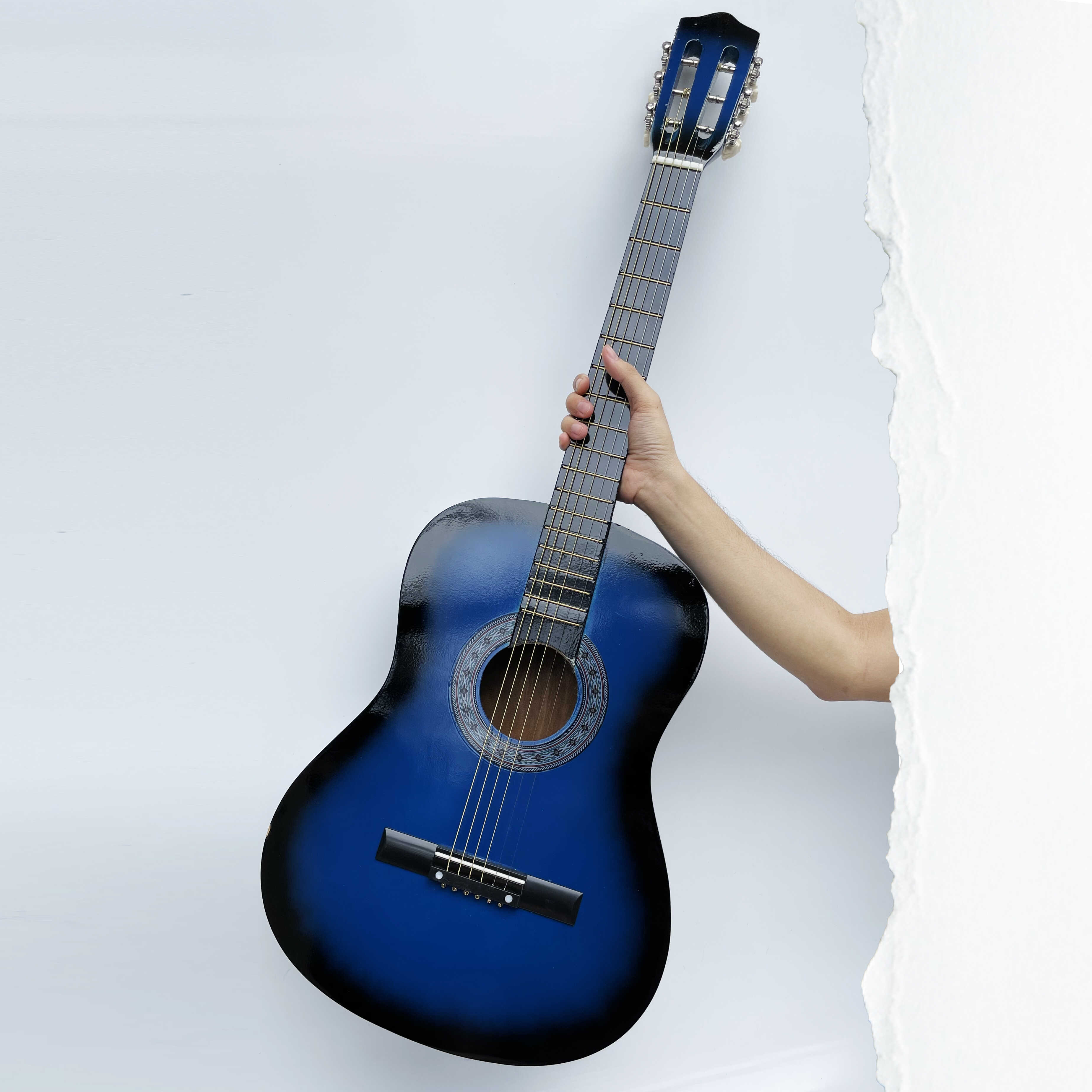 Đàn Guitar Acoustic GU04 Gỗ Anh Đào Dáng D - GIAO  NHANH MAX