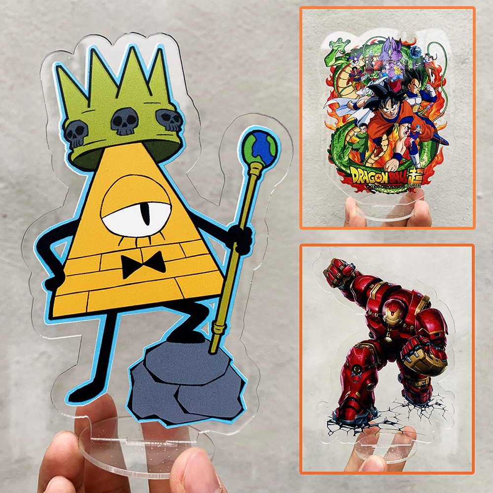 Mô hình Standee cỡ lớn One Piece, Genshin Impact, Kimetsu no Yaiba, Demon Slayer anime mica arcrylic decor trang trí