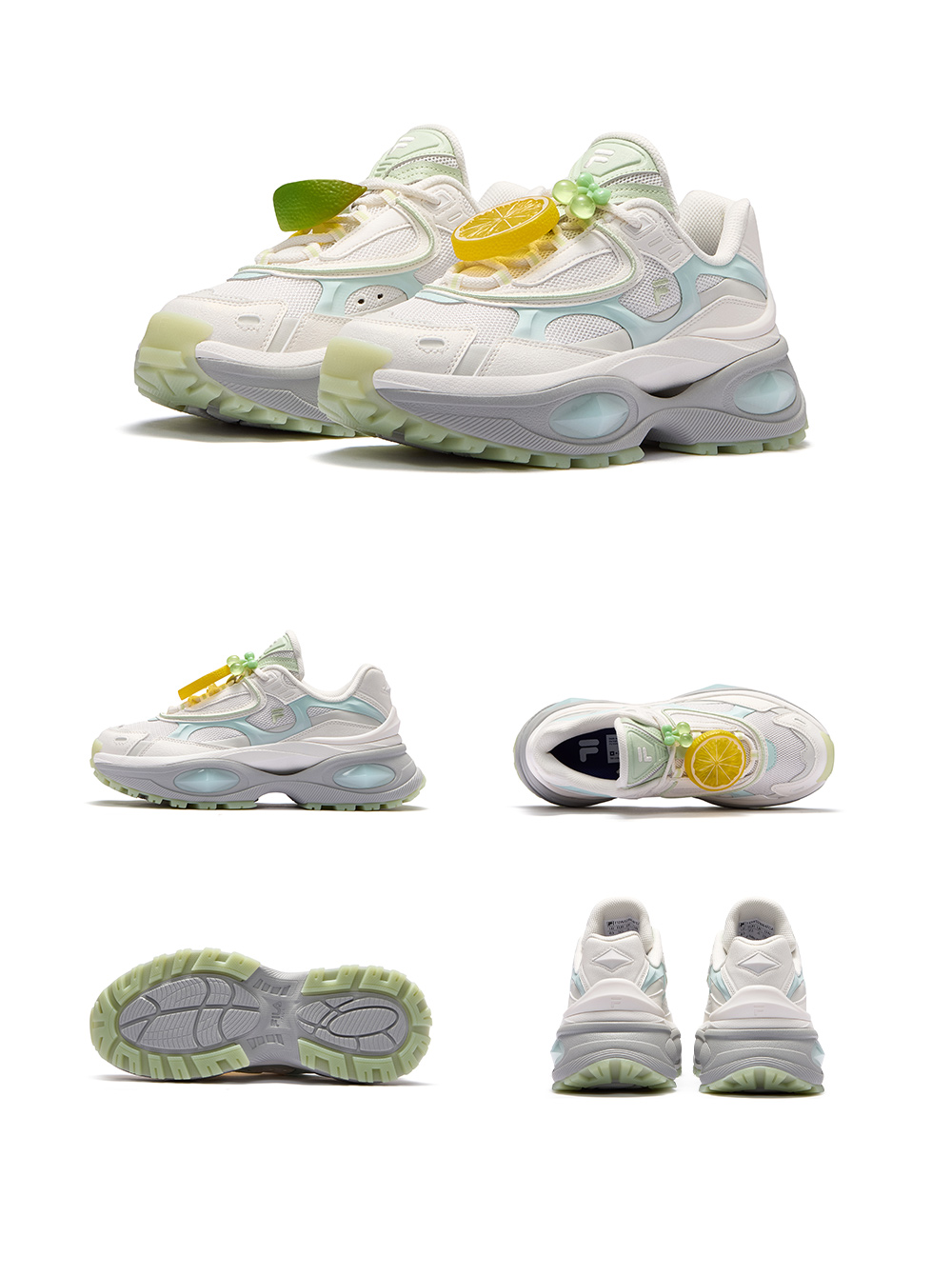 [NUOVA versione] Sneakers con piattaforma FILA FUSION BIANCO/BIANCO III da donna