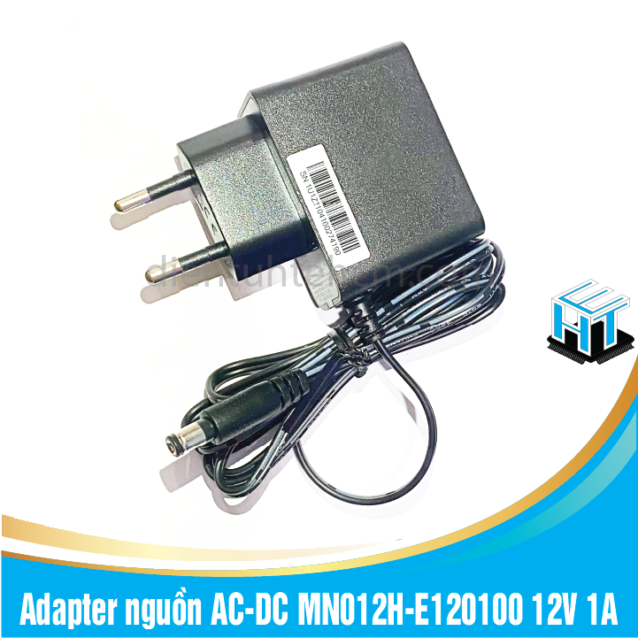 Adapter nguồn ac-dc mn012h-e120100 12v 1a loại tốt