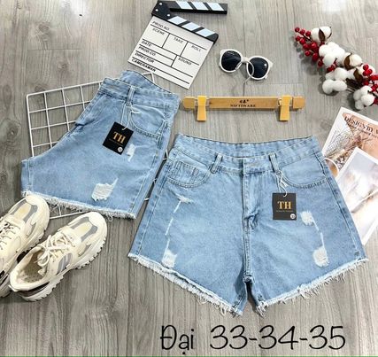 Quần sọt jean coton sai đại cao cấp shop phương châu