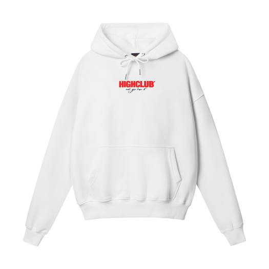 Áo Hoodie BASIC Mũ Trùm Đen/Hồng/Trắng/Xanh Dương/Đỏ Nỉ Cotton - HIGHCLUB Brand Chính Hãng