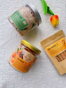 Trà cam quế sả thơm ngon