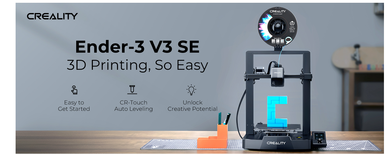 Official Creality Ender 3 V3 SE 3D Printers Max 250mm/s Printing Speed Auto  Leveling Capable Sprite Direct Extruder Stab Easy Assembly 3D Printer  Silent Mainboard 3D Printer - Lazada | Lazada Singapore
